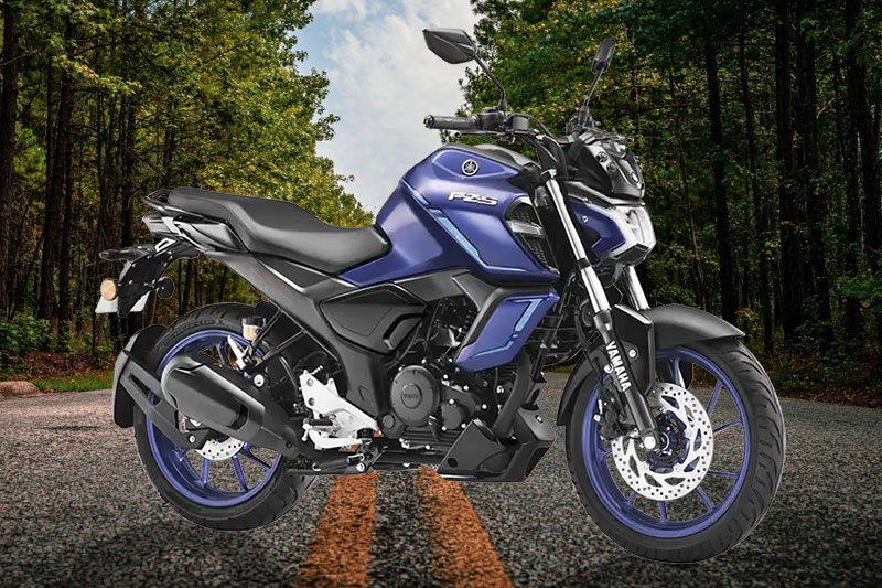 Yamaha FZ-S Fi Hybrid 2025 Racing Blue Colour