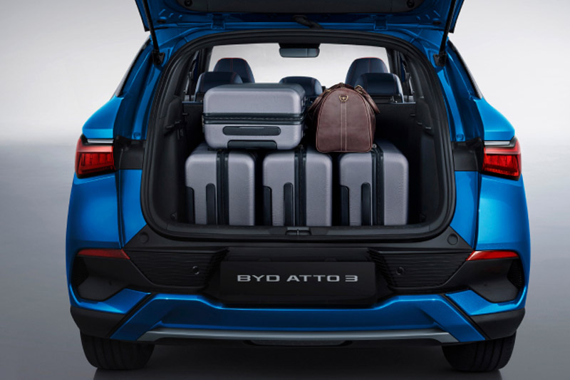 BYD Atto 3 Spacious trunk