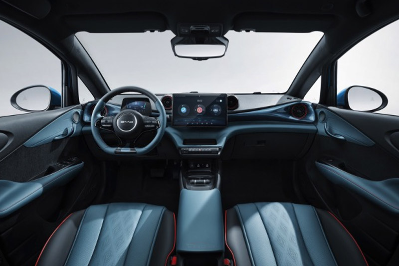 BYD Dolphin 2025 Interior Dashboard View