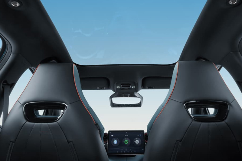 Panoramic sunroof