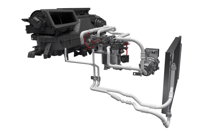 BYD Han 2025 High efficiency heat pump system as standard