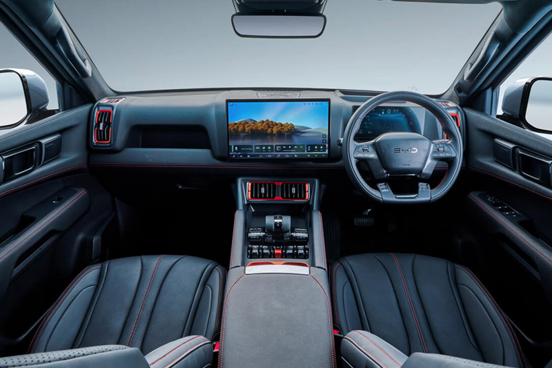BYD Shark 2025 Interior Dashboard View
