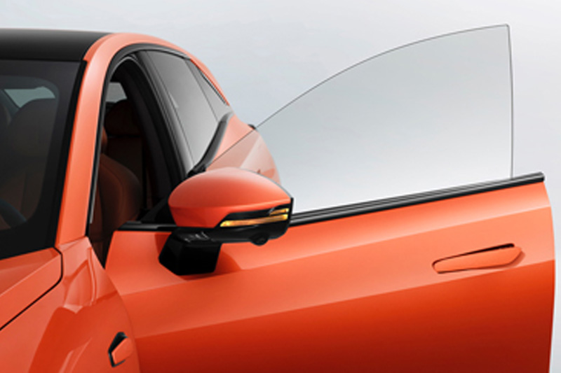 Deepal S07 2025 Frameless windows with hidden electric ​door handles