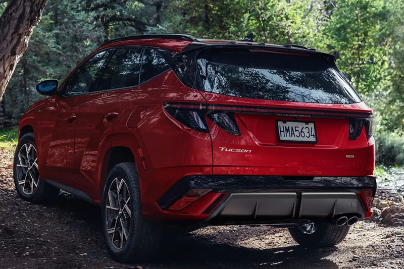 Hyundai Tucson 2025 Exterior Back View