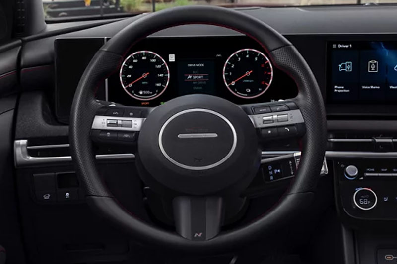 Hyundai Tucson 2025 Interior Steering View