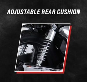 CG 150 2026 Adjustable Rear Cushion