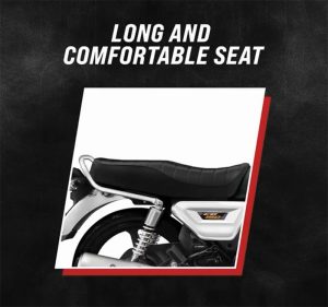 Honda CG 150 Long and Comfortable Seat
