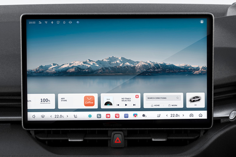 Haval H6 PHEV 2025 Interior Display View