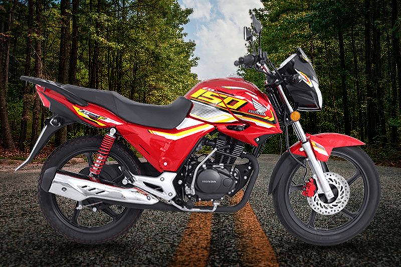 Honda CB150F 2026 Red Colour