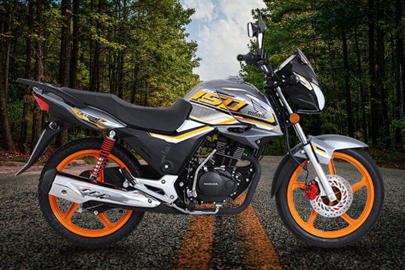Honda CB150F 2026 Silver Colour