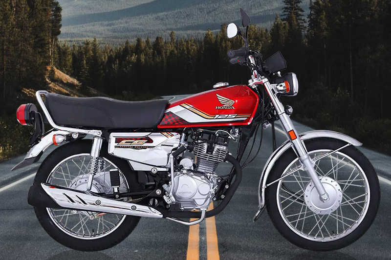 Honda CG125S 2026 Red Colour