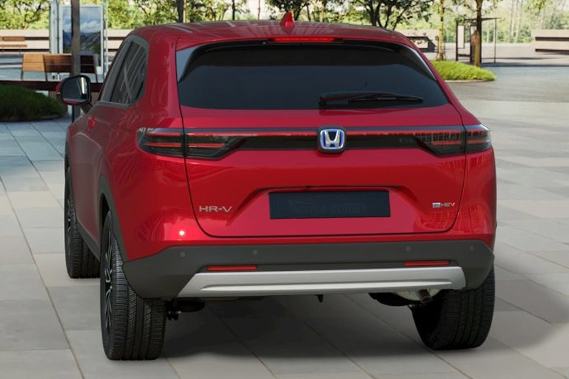 Honda HR-V e HEV 2025 Exterior Back View