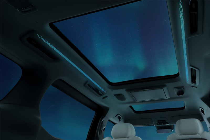 Zeekr 009 2025 Interior Intelligent multicolor lighting View
