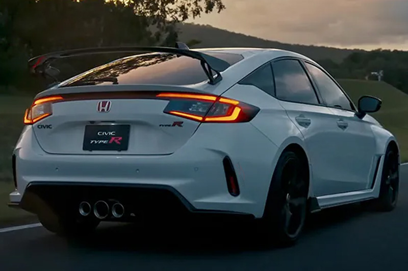 Honda Civic Type R 2025 Exterior Back View