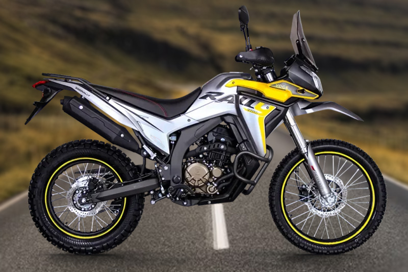 Voge 300GY Rally 2026 Gray & Yellow Colour