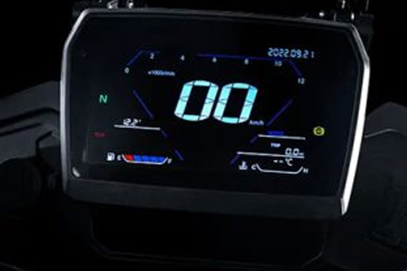 Voge DS525 X 7-inch Colored LCD Instrument