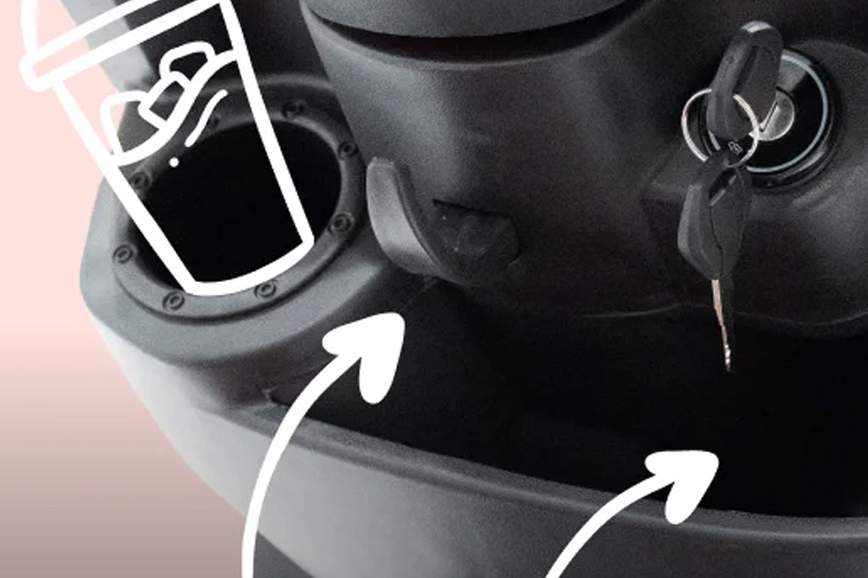 Crown Ezee 2026 Hook, Storage & Handy Cup Holder