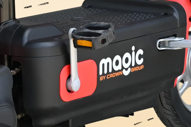 Crown Magic 2026 Manual Pedal Power Backup