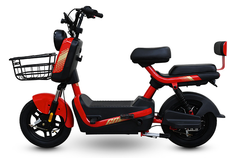 Crown Mini Scooty 2026 Red Colour