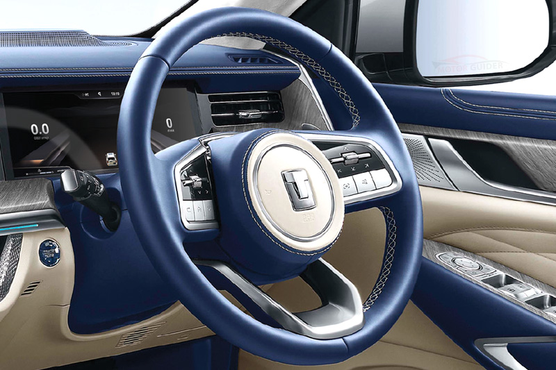 GWM Tank 500 HEV 2026 Steering View