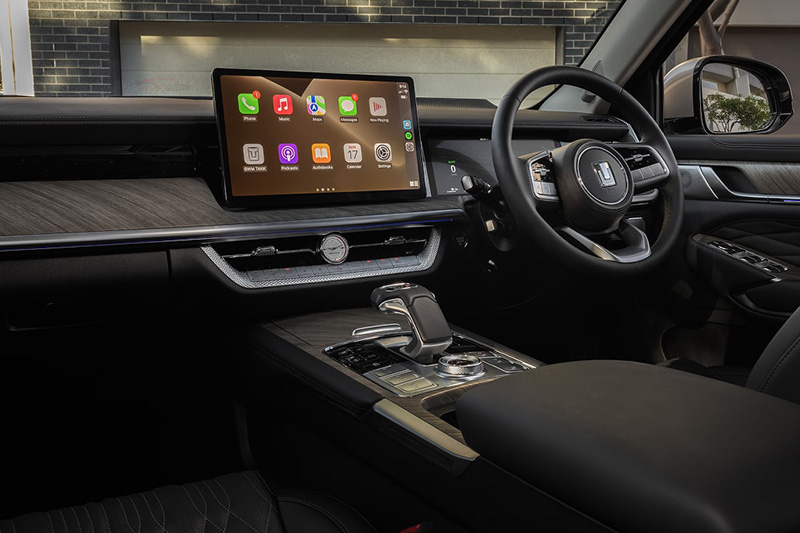 GWM Tank 500 PHEV 2026 Interior Dashboard View