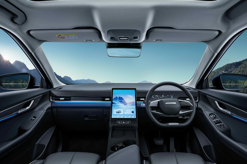 Jaecoo J5 2026 Interior Dashboard View