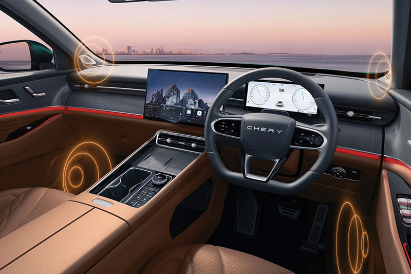 Chery Tiggo 9 2026 Interior Dashboard View