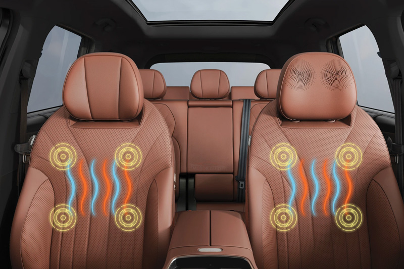 Chery Tiggo 9 2026 Interior Seat View