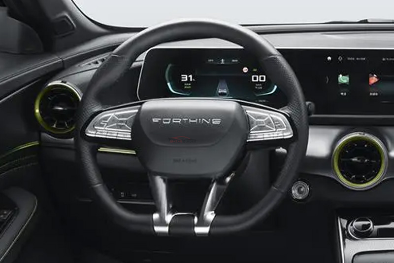 Forthing Friday 2026 Interior Steering View