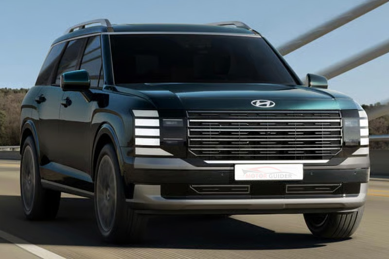 Hyundai Palisade 2026 Exterior Front View