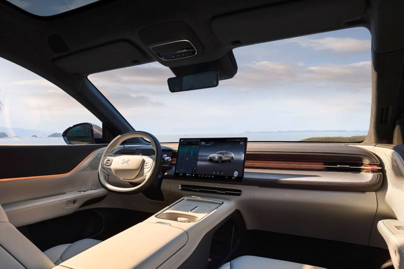 Xpeng G6 2026 Interior Dashboard View
