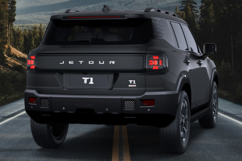Jetour T1 2026 Exterior Back View