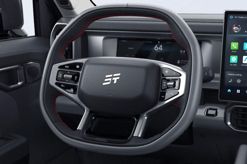 Jetour T2 2026 Interior Steering View