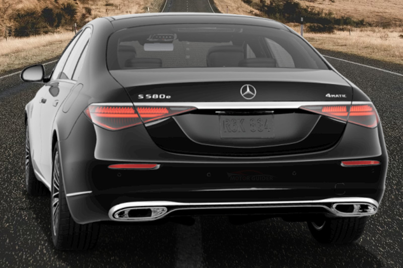 Mercedes-Benz S 580 2026 Exterior Back View