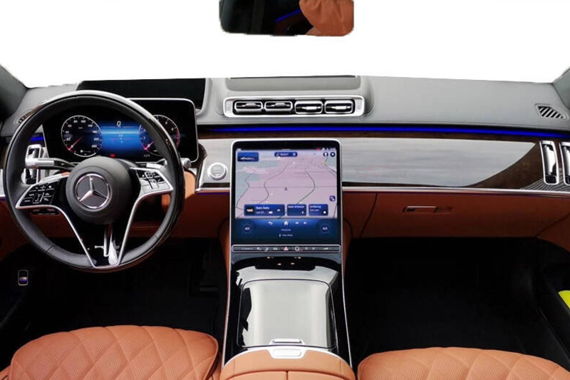 Mercedes-Benz S 580 2026 Interior Dashboard View