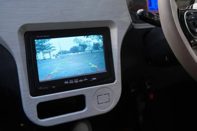 Nora EV Interior Infotainment System View