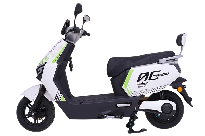 Super Star Scooty Remu Plus 2026 White Colour