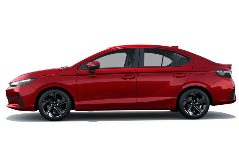 Honda City Facelift 2026 Exterior Side View