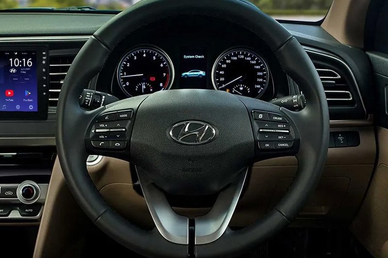 Hyundai Elantra 2026 Interior Steering View