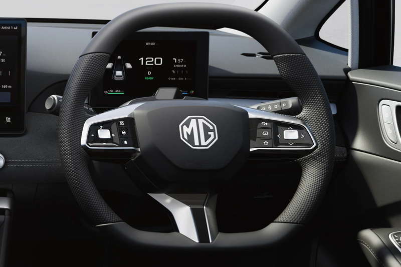 MG4 EV Urban 2026 Interior Steering View