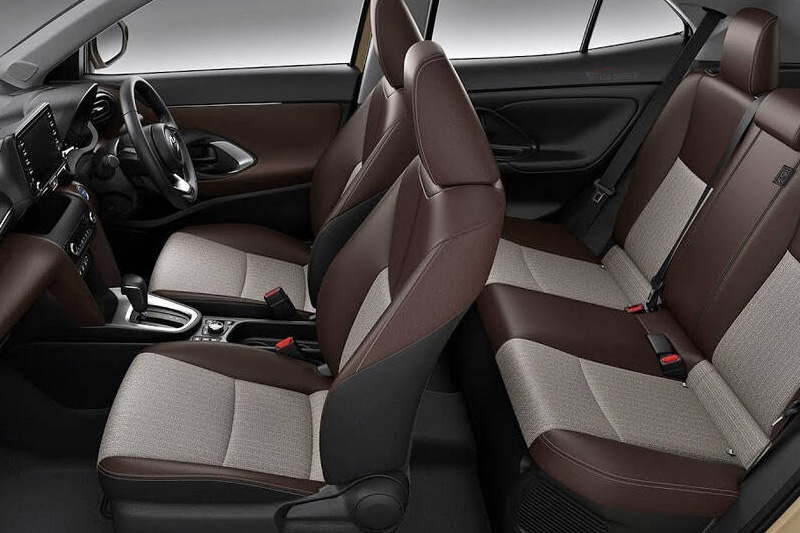 Toyota Yaris 2026 Interior Seat View