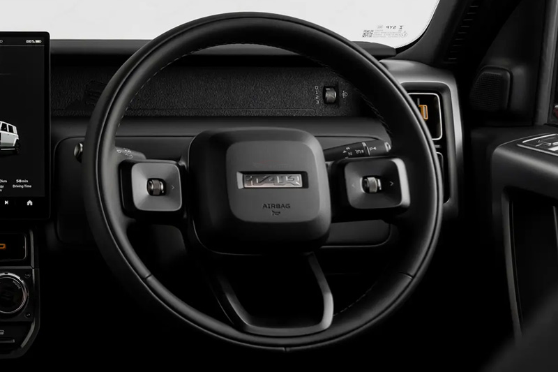 iCAUR V23 2026 Interior Steering View