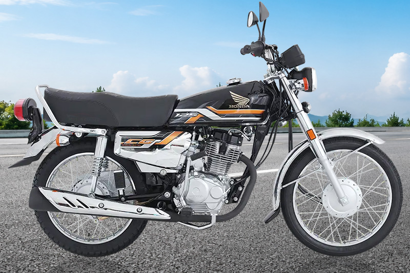 Honda CG125S 2027 Black Colour