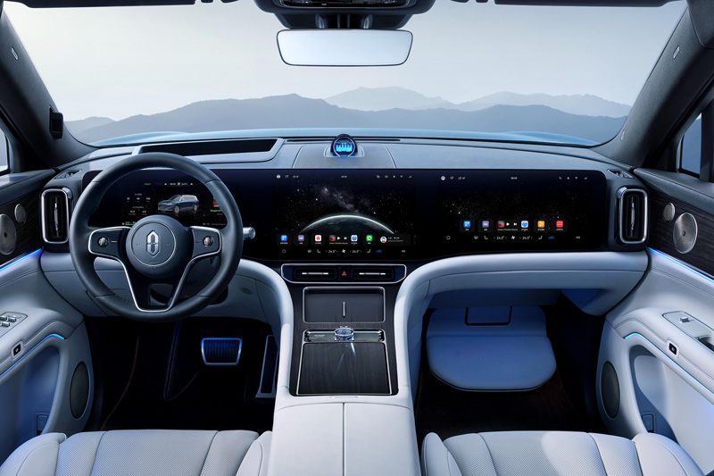Huawei Aito M9 Ultra 2026 Interior Dashboard View