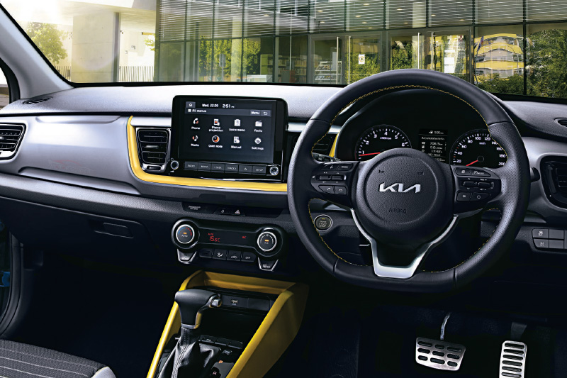 Kia Stonic 2026 Interior Dashboard View
