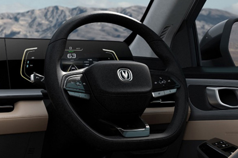 Nevo Hunter 2026 Interior Steering View