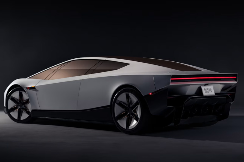 Tesla Roadster 2028 Exterior Back View