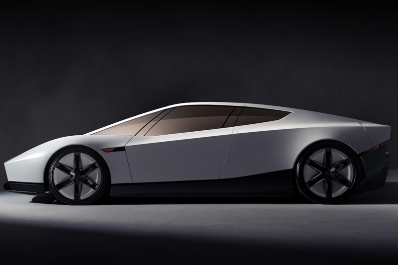Tesla Roadster 2028 Exterior Side View