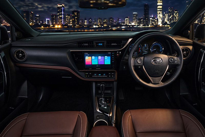 Toyota Corolla 2027 Interior Dashboard View